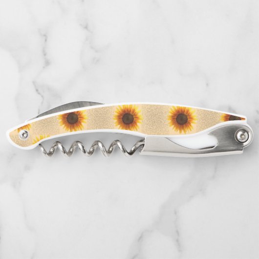 Kurkentrekker Open Sunflower (Achterkant)