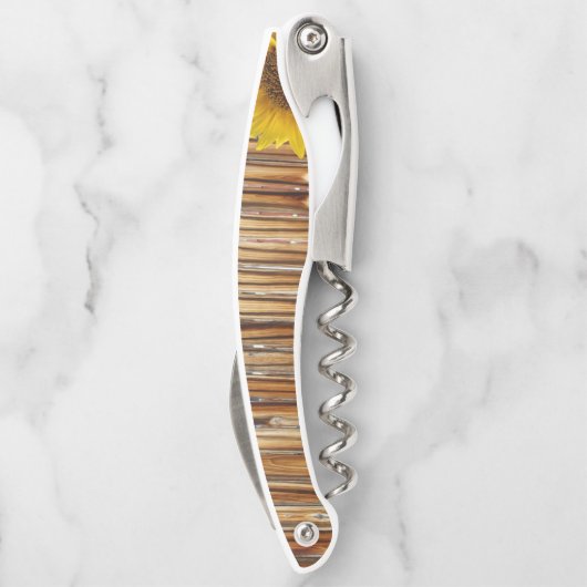 Kurkentrekker Open Sunflower (Achterkant)