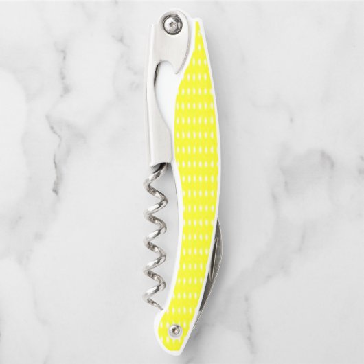 Kurkentrekker OpenGeel en Wit (Voorkant)