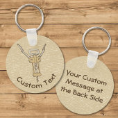 Kurkentrekker Sleutelhanger