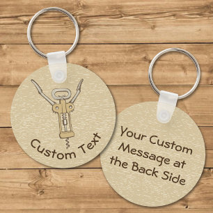 Kurkentrekker Sleutelhanger