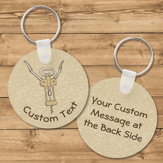 Kurkentrekker Sleutelhanger