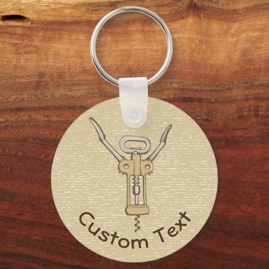 Kurkentrekker Sleutelhanger (Voorkant)