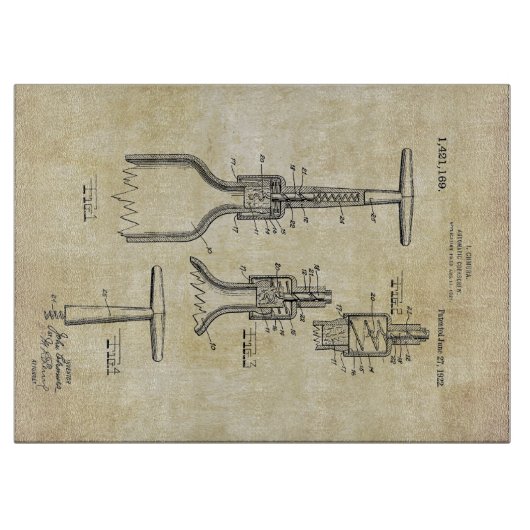  Kurkentrekker Snijplank (Voorkant)