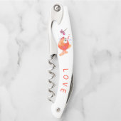 Kurkentrekker van Fish and Worm Love Romantic Wait (Voorkant)