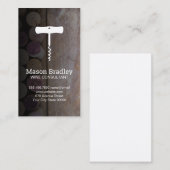 Kurkentrekker Wijnopener | Kurken op tafel Visitekaartje (Voorkant / Achterkant)