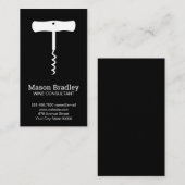 Kurkentrekker Wijnopener Visitekaartje (Voorkant / Achterkant)