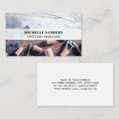 Kurkentrekkers en wijnopeners op houten tafel | Ma Visitekaartje (Voorkant / Achterkant)