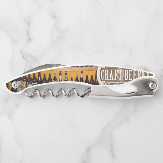 Kurkentrekkers flesopening bier (Achterkant)