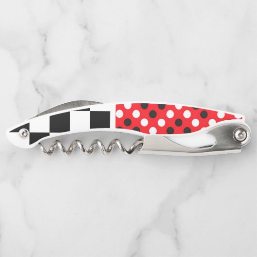 Kurkentrekkers flesopening rood zwart (Achterkant)