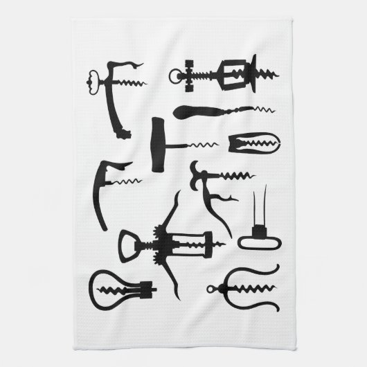 Kurkentrekkers Theedoek (Verticaal)