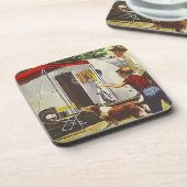 KurkOnderzetter Klein-aluminium kamperaanhangwage Onderzetter (Linkerzijde)