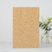 kurkpapier briefpapier (Staand voorkant)