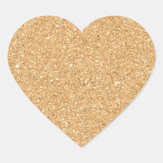 kurkpapier hart sticker (Voorkant)