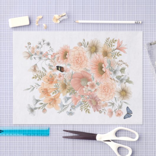 kurkpapier voor verticale kruispunten tissuepapier (Craft)