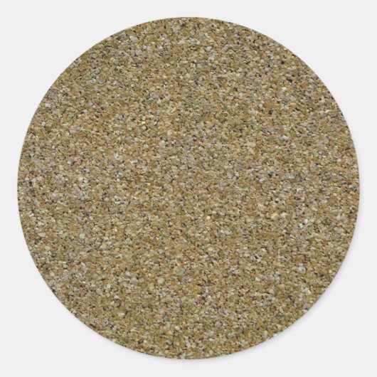 Kurkplank Ronde Sticker (Voorkant)