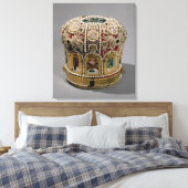 Kurkplankset met parels en edelstenen canvas afdruk (Insitu (Slaapkamer))