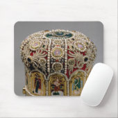 Kurkplankset met parels en edelstenen muismat (Met muis)