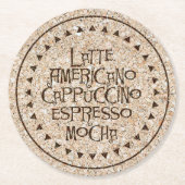 Kurkronde onderzetters (Voorkant)