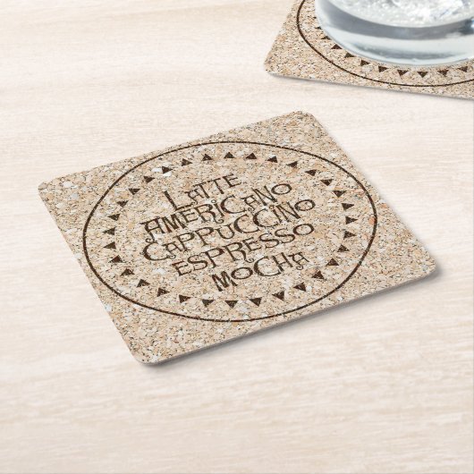 Kurkronde onderzetters (Schuin)