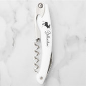 kurkschroef-geelsteen kurkentrekker (Voorkant)