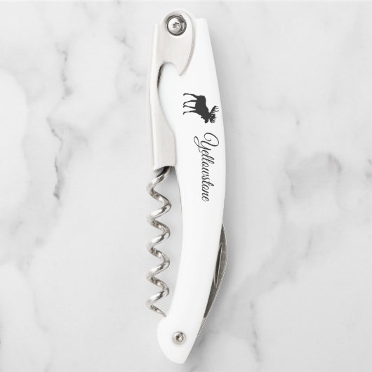 kurkschroef-geelsteen kurkentrekker (Voorkant)