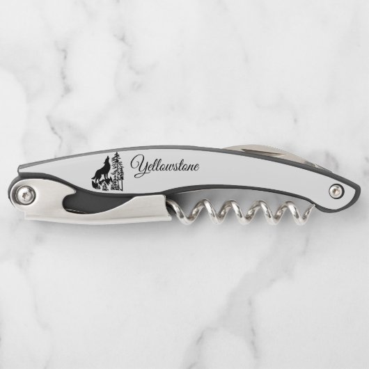 kurkschroef-geelsteen kurkentrekker (Voorkant)