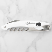 kurkschroef-geelsteen kurkentrekker (Achterkant)