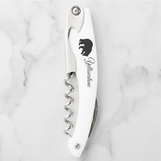 kurkschroef-geelsteen kurkentrekker (Voorkant)