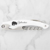 kurkschroef-geelsteen kurkentrekker (Voorkant)