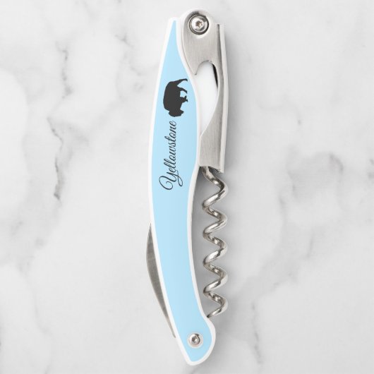 kurkschroef-geelsteen kurkentrekker (Achterkant)