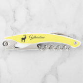 kurkschroef-geelsteen kurkentrekker (Voorkant)