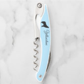 kurkschroef-geelsteen kurkentrekker (Voorkant)