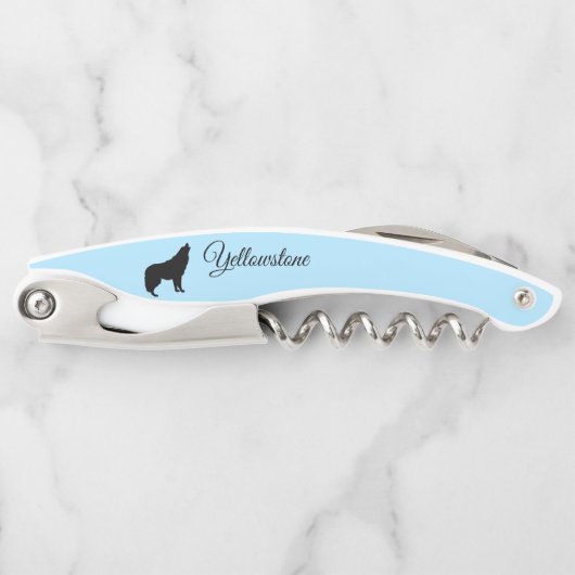 kurkschroef-geelsteen kurkentrekker (Voorkant)