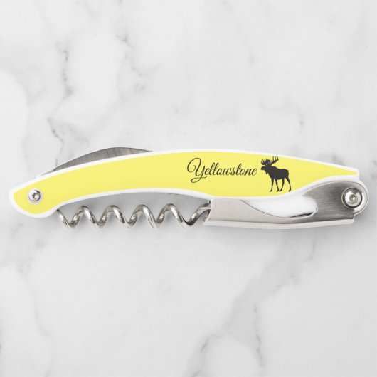 kurkschroef-geelsteen kurkentrekker (Achterkant)