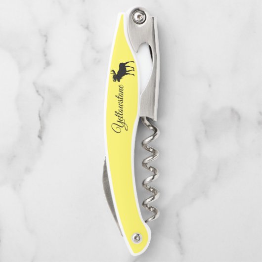 kurkschroef-geelsteen kurkentrekker (Achterkant)