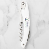 Kurkschroef met folie cutter kurkentrekker (Voorkant)