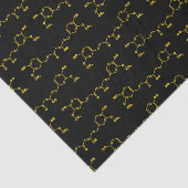 Kurkuma curcumine moleculaire chemische formule tissuepapier (Detail)