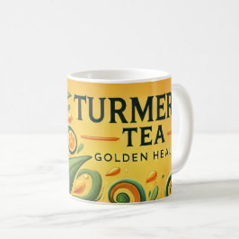 Kurkuma Tea AI kunst Koffiemok