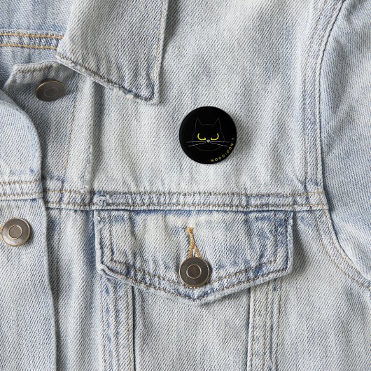 Kuro Catto Badge – Stemming: Niet doen Ronde Button 3,2 Cm (In situ)
