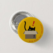 Kuro Catto Badge – Verras binnen! Ronde Button 3,2 Cm (Voorkant /achterkant)