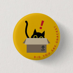 Kuro Catto Badge – Verras binnen! Ronde Button 3,2 Cm