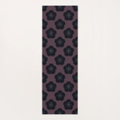 KURO UME - Bold-Bordeaux Yogamat (Achterkant)