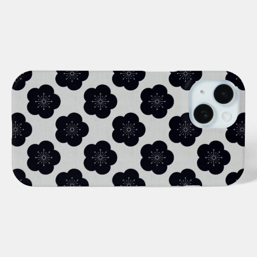 KURO UME - Bold-White Case-Mate iPhone Case (Achterkant (horizontaal))
