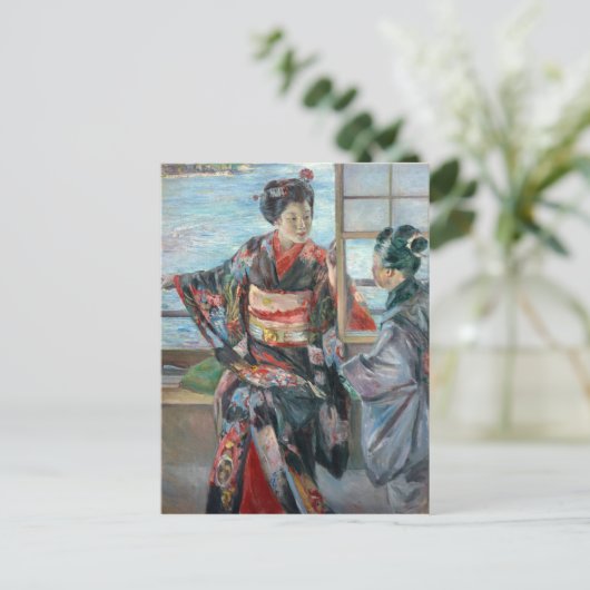 Kuroda Seiki Maiko Briefkaart (Staand voorkant)