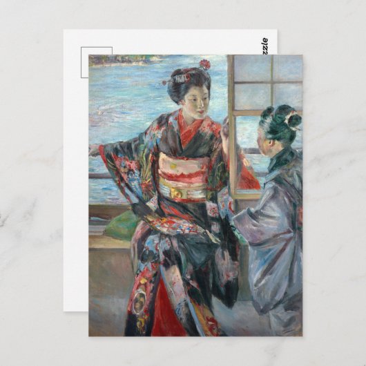 Kuroda Seiki Maiko Briefkaart (Voorkant / Achterkant)