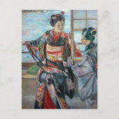 Kuroda Seiki Maiko Briefkaart (Voorkant)