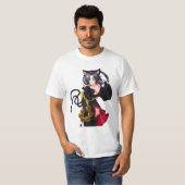 Kuroka High School DxD Anime T-shirt (Voorkant volledig)