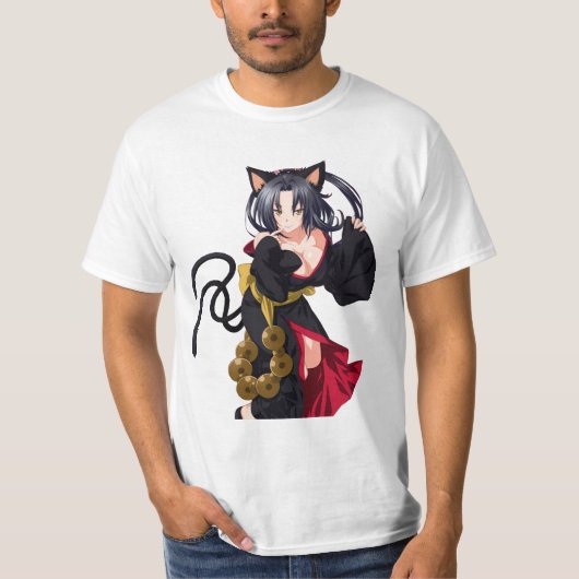 Kuroka High School DxD Anime T-shirt (Voorkant)