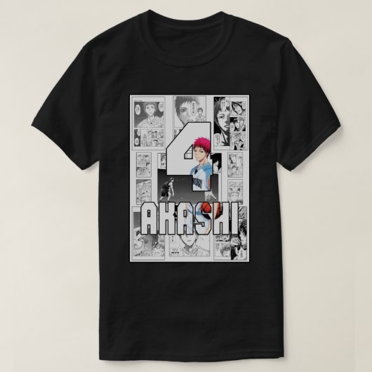 Kuroko Geen Mand Seijuro Akashi 1 T-shirt (Design voorkant)